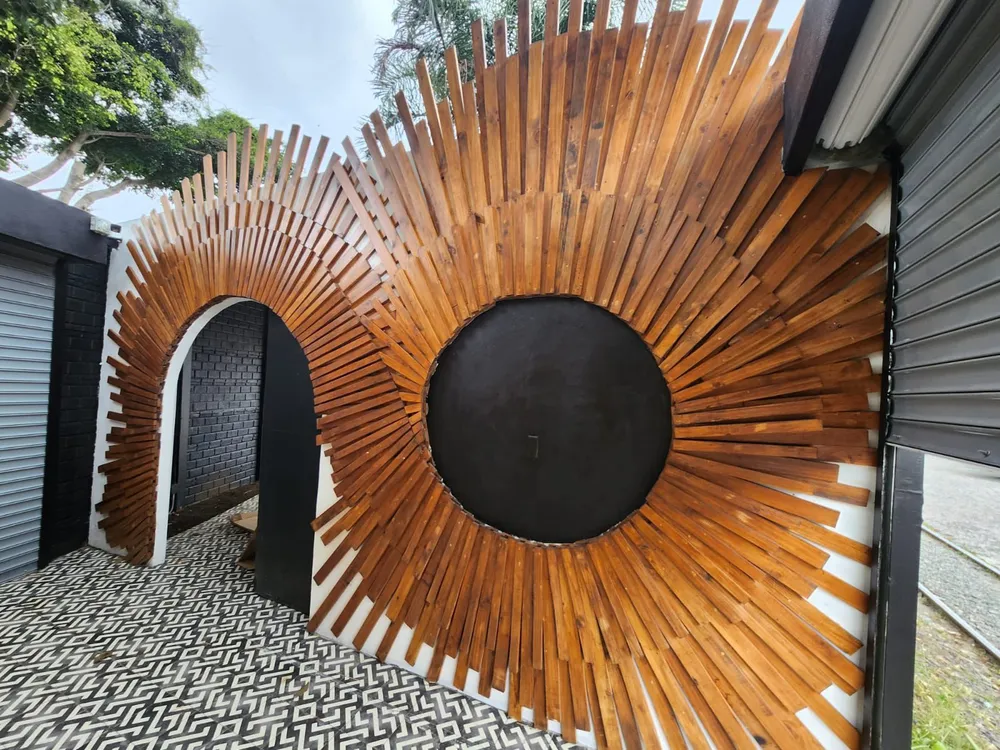 Espacio antes del letrero